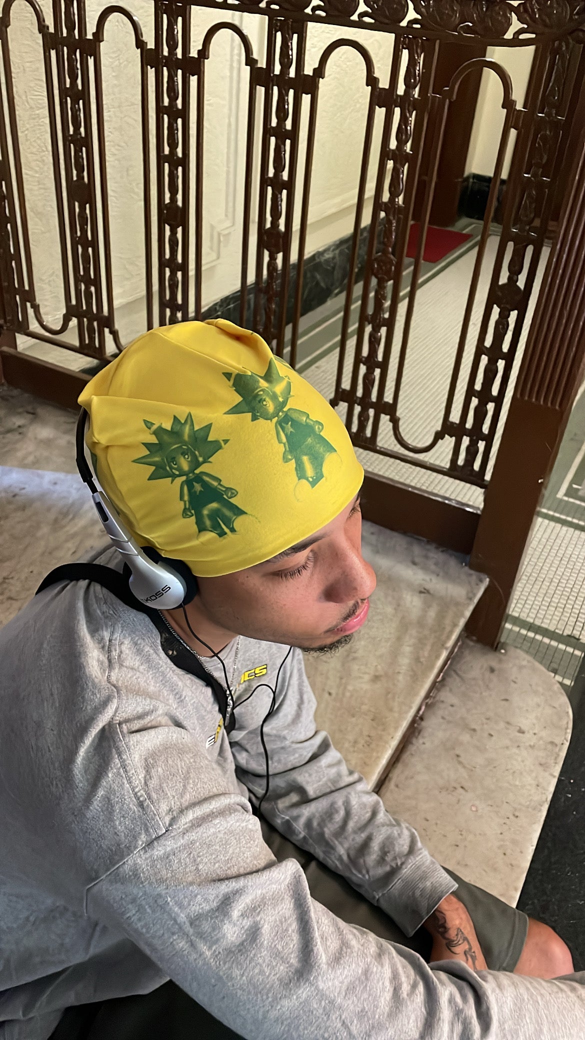 Angel Skull Cap