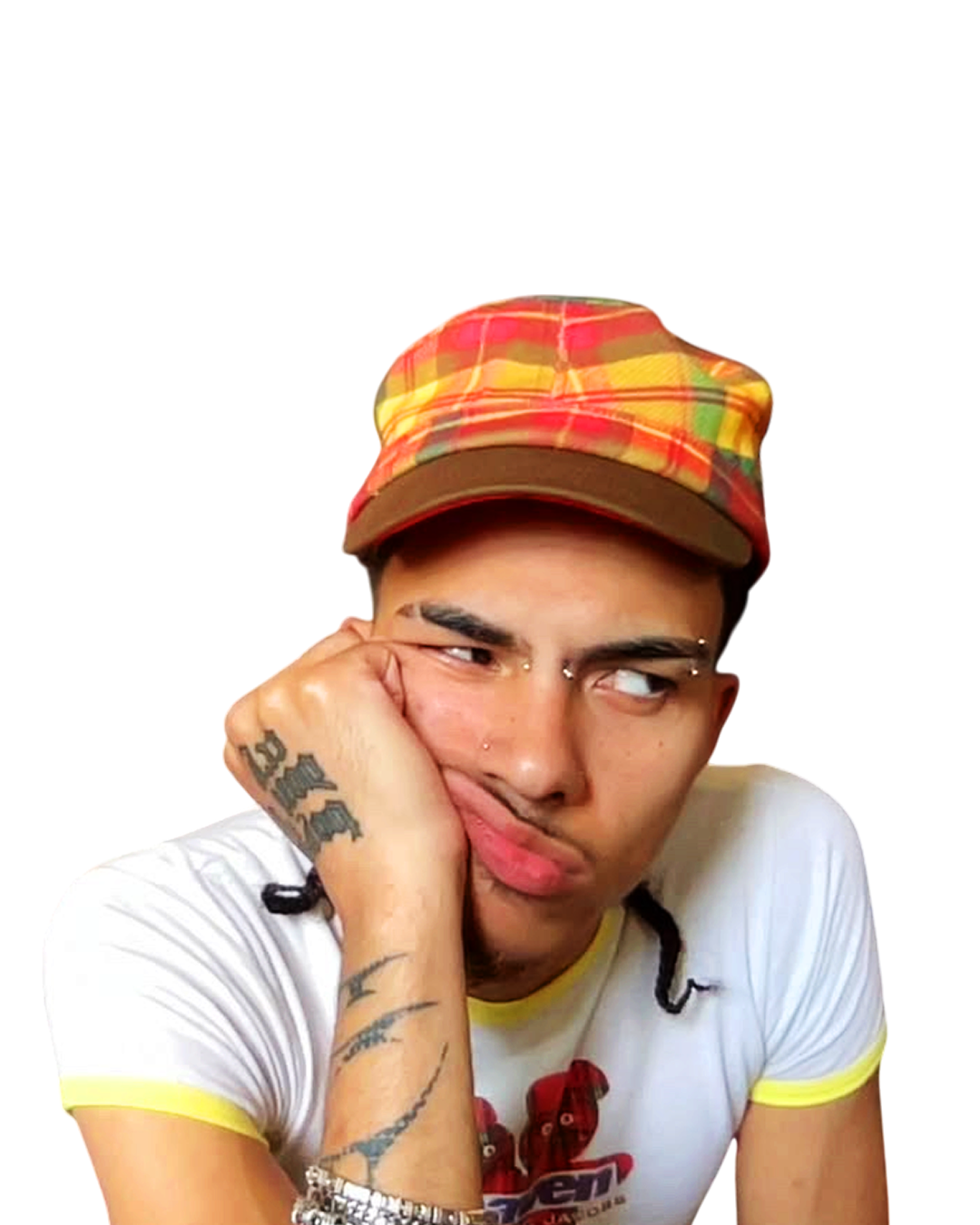 Kida's Plaid Cadet Cap