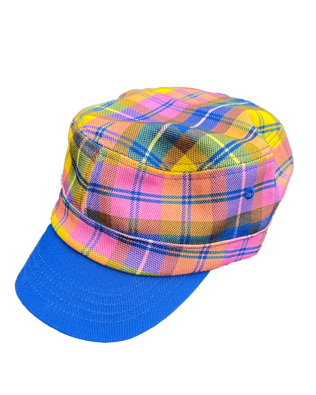 Kida's Plaid Cadet Cap